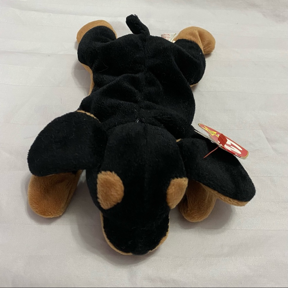 NWT TY beanie baby Doby the Doberman dog
